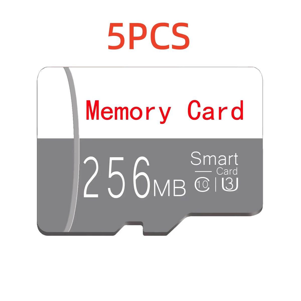 1/5 unidades de tarjeta de memoria de pequeña capacidad: 64 MB, 128 MB, 256 MB, 512 MB, tarjeta micro SD de 128 MB.