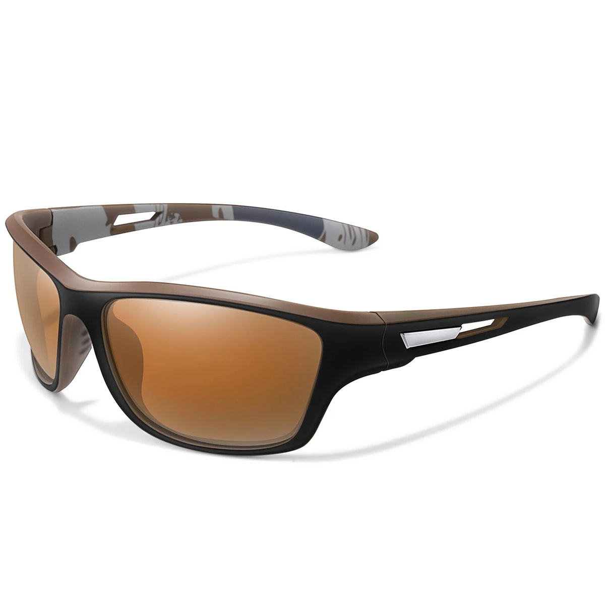 Gafas de sol polarizadas para pesca, ciclismo, conducción y senderismo, para hombre y mujer. Antirreflejo UV400. Lente TAC. 1 unidad.