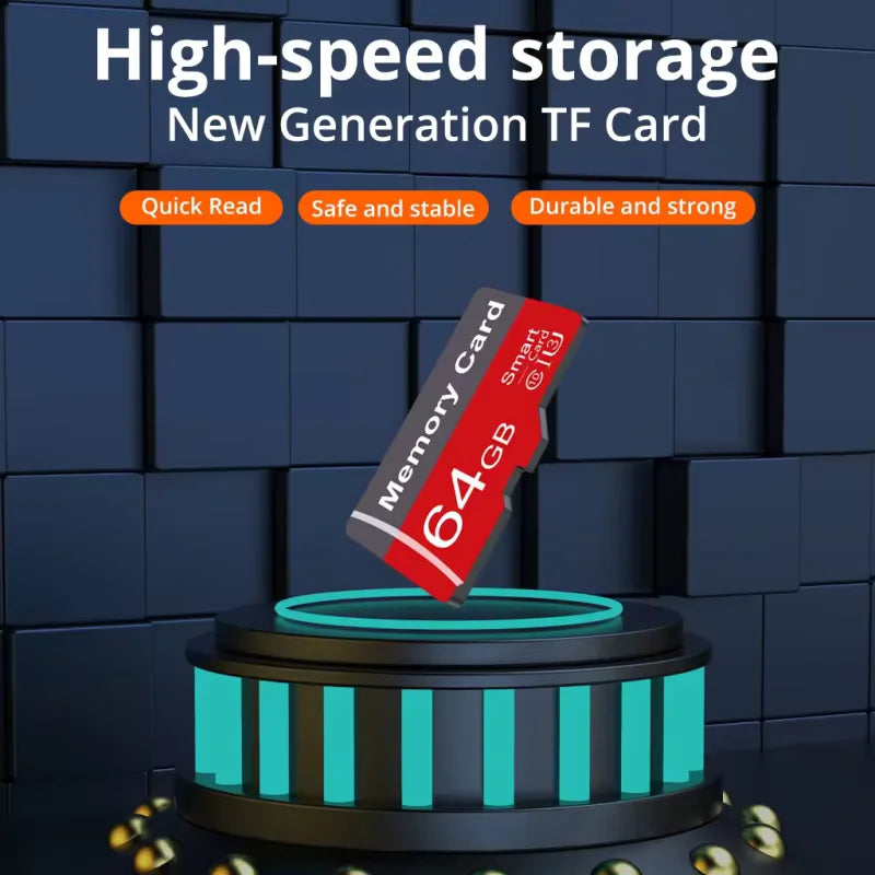 1/5 unidades de tarjeta de memoria de pequeña capacidad: 64 MB, 128 MB, 256 MB, 512 MB, tarjeta micro SD de 128 MB.