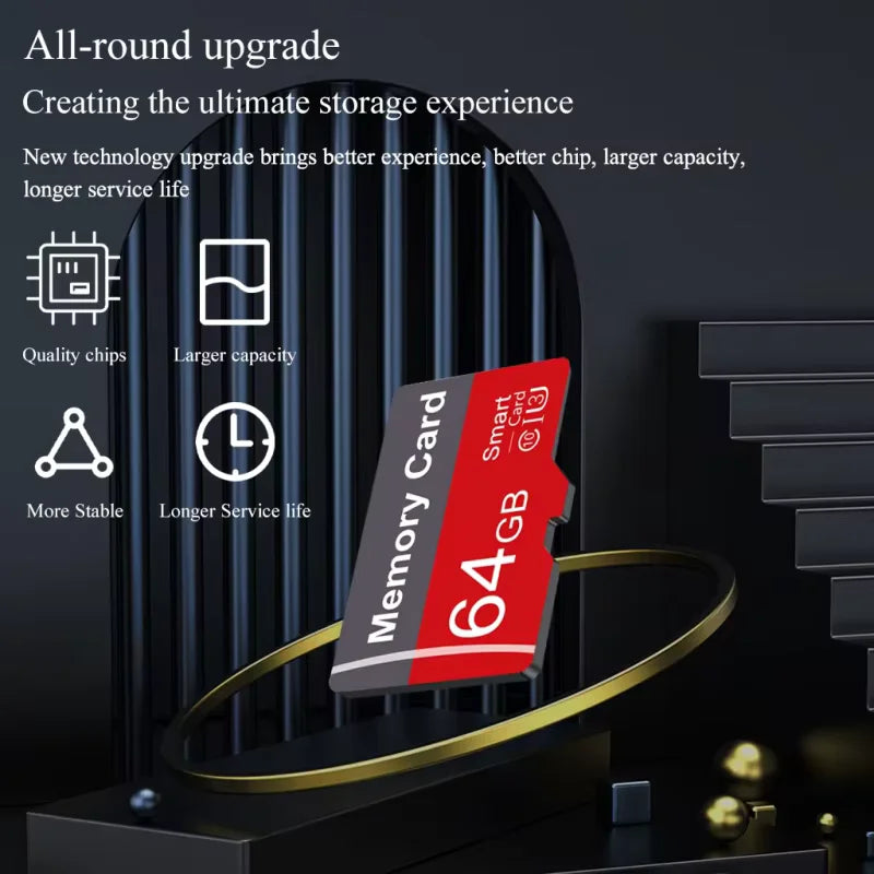 1/5 unidades de tarjeta de memoria de pequeña capacidad: 64 MB, 128 MB, 256 MB, 512 MB, tarjeta micro SD de 128 MB.